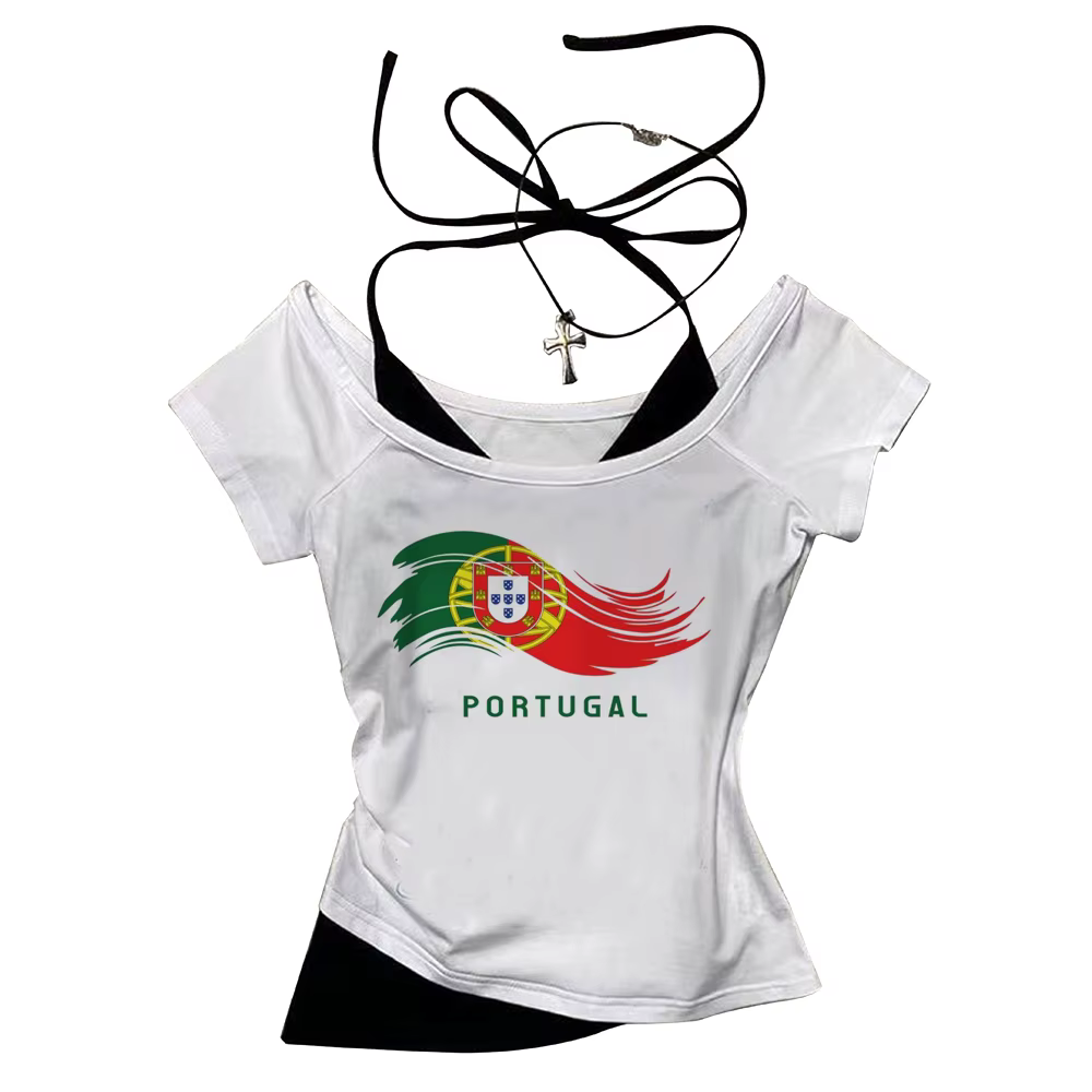 T-shirt graphique pour femme