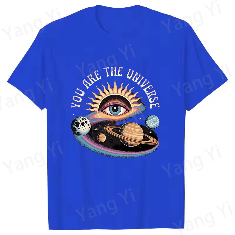 T-shirt imprimé « You Are the Universe » drôle