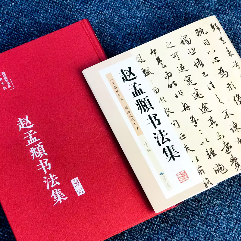Collection de Calligraphie Chinoise Maîtresse : Cahier de Copie Version Peinte Wang Xizhi