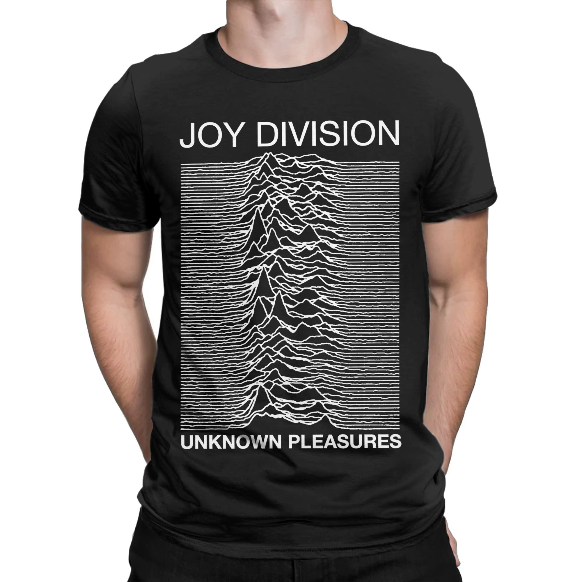 T-shirt Joy Division Unknown Pleasures pour hommes