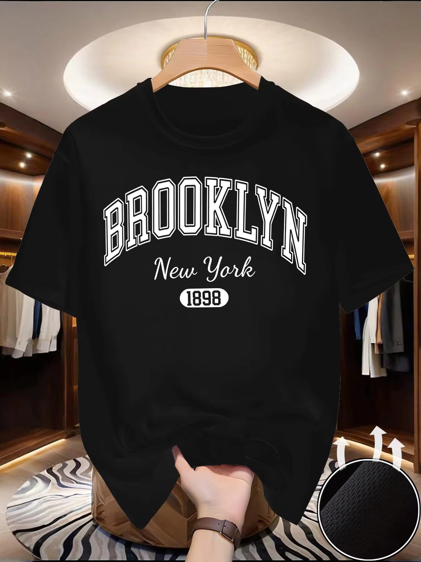 T-shirt Brooklyn New York 1898 pour hommes et femmes