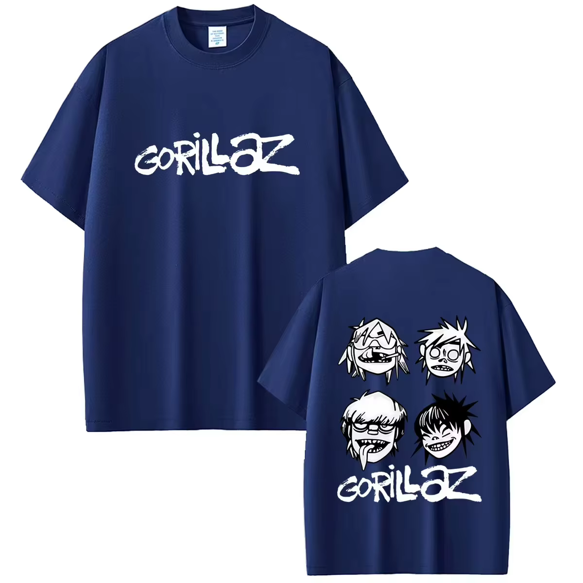 T-shirt de la groupe de rock Gorillaz