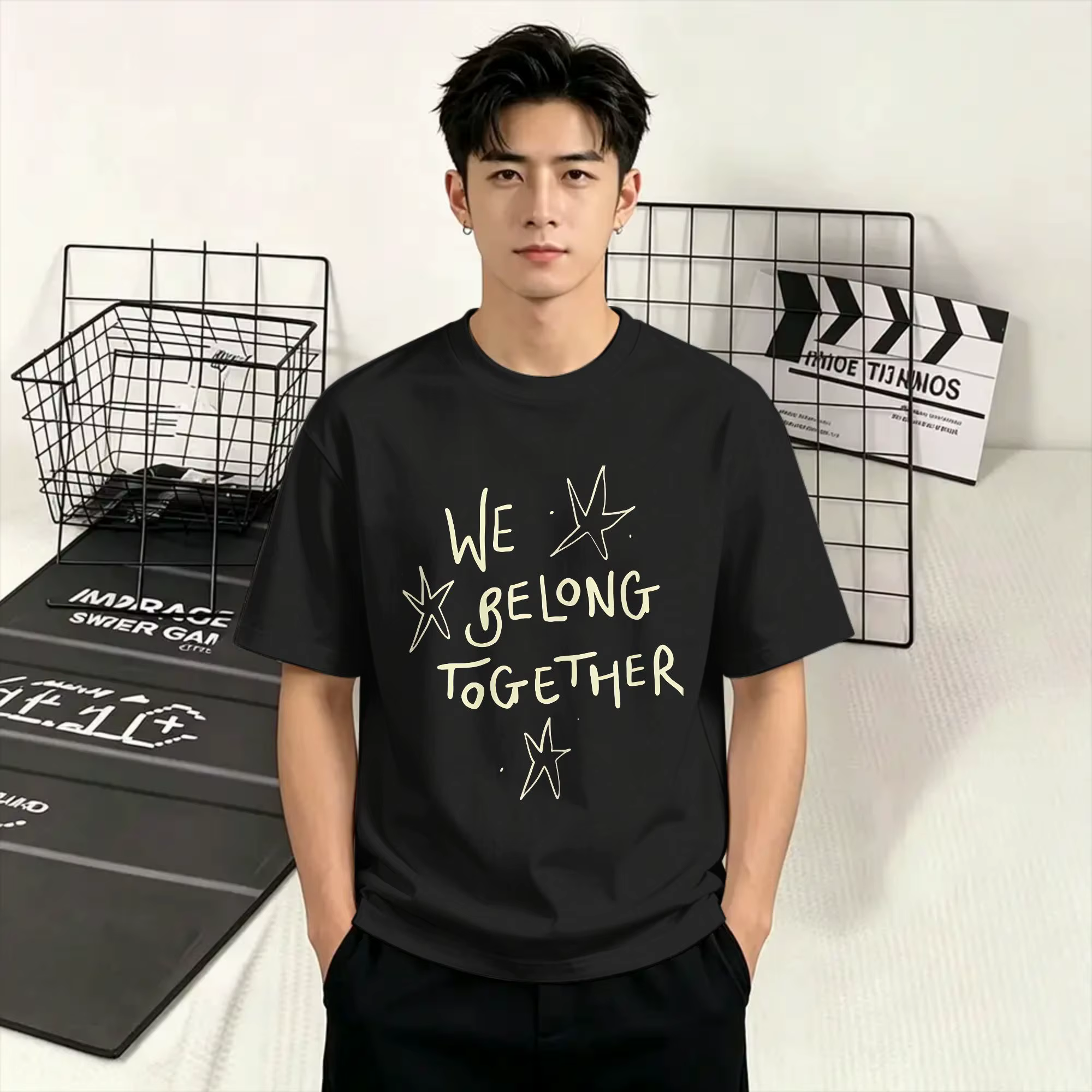 T-shirt surdimensionné d'été Harrys Styles We Belong Together