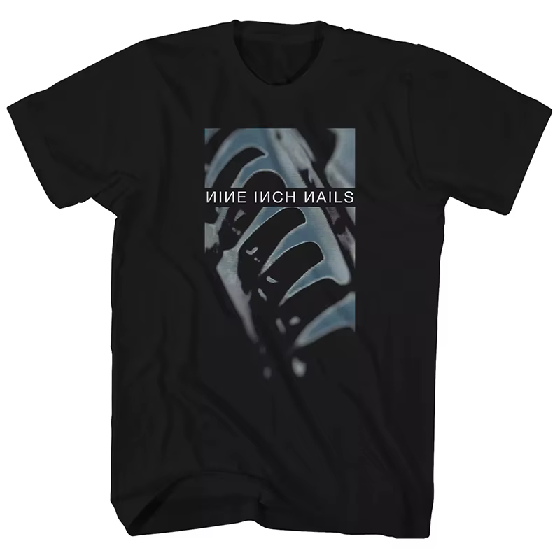 NINE INCH NAILS, Groupe de rock américain, T-shirt décontracté de luxe pour hommes et femmes, Nouveauté 2026