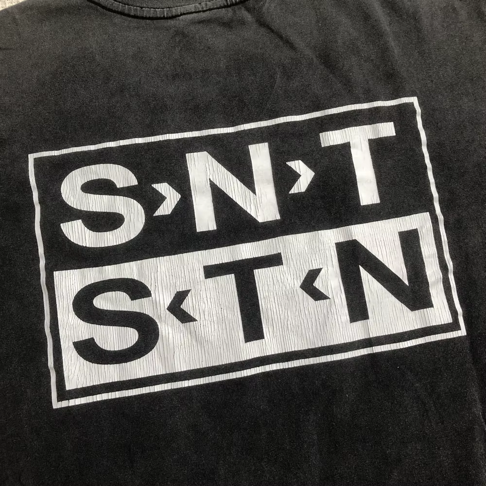 SAINT OF MICHAEL meilleure qualité Streetwear Vintage manches longues t-shirt décontracté ample surdimensionné 100%