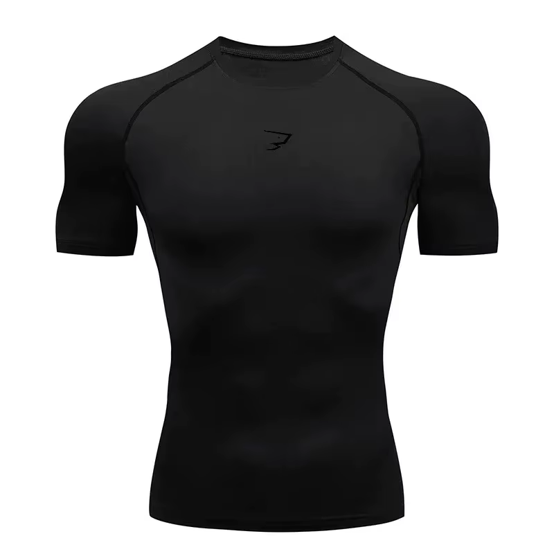 T-shirt de compression à manches courtes pour homme