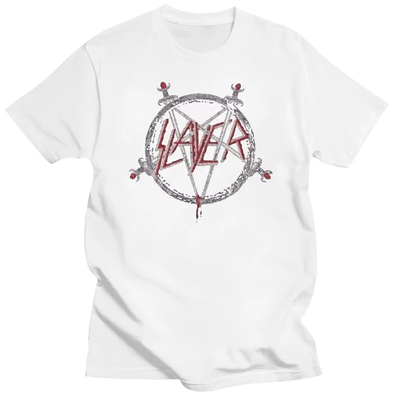 T-Shirt avec Logo Pentagramme Slayer