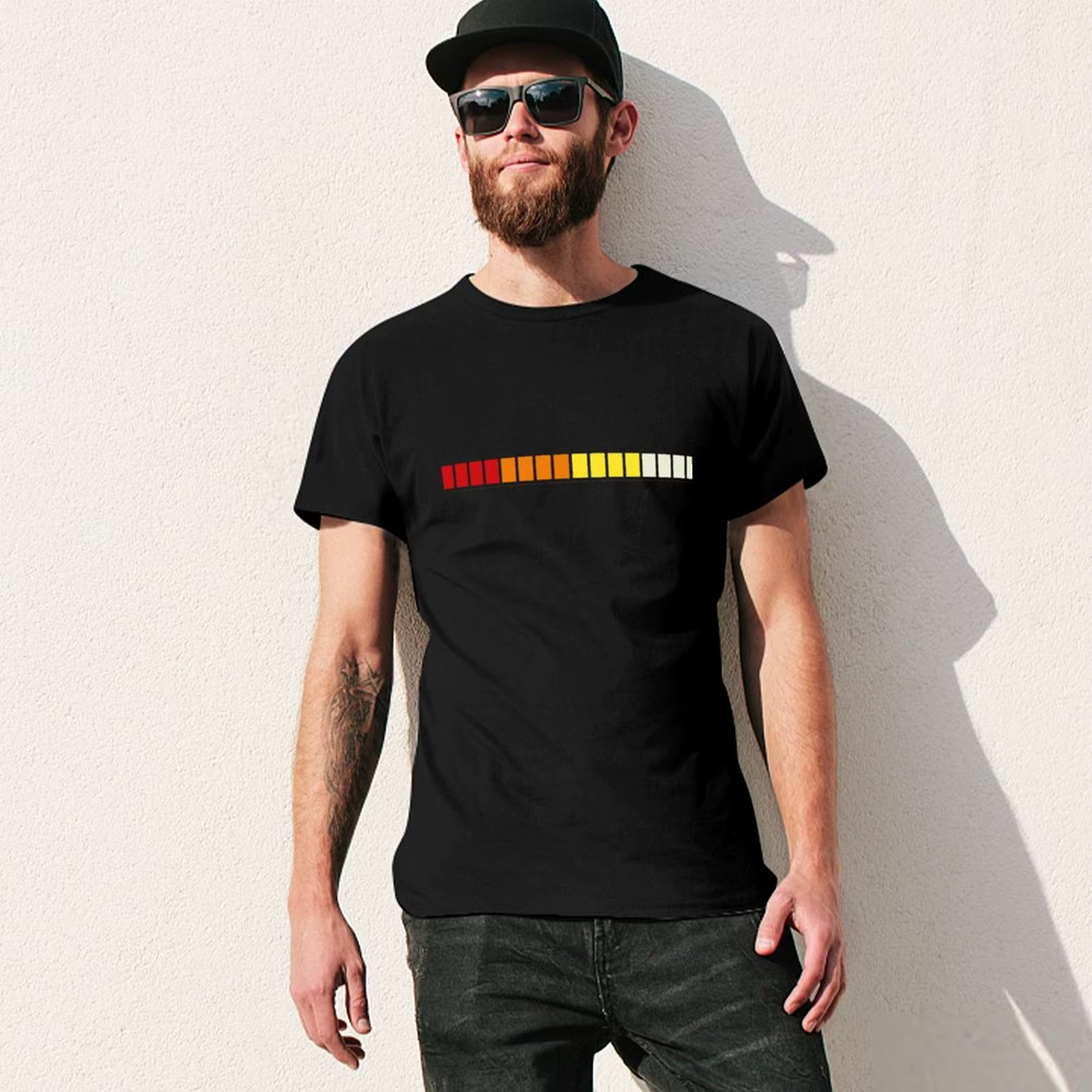 Roland TR-808 T-shirt décontracté léger à manches courtes