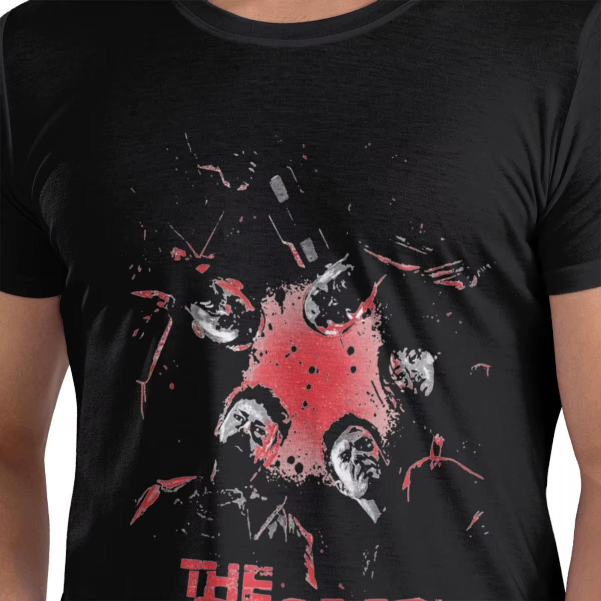 T-shirt manches courtes col rond homme