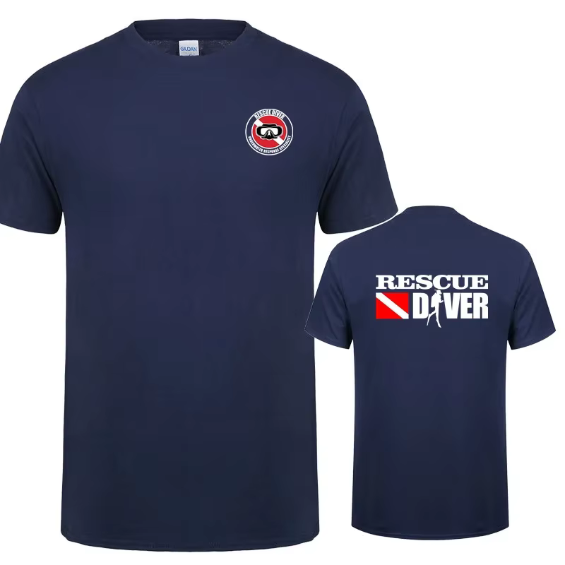 Rescue Diver t-shirt drôle plongée sous-marine hommes