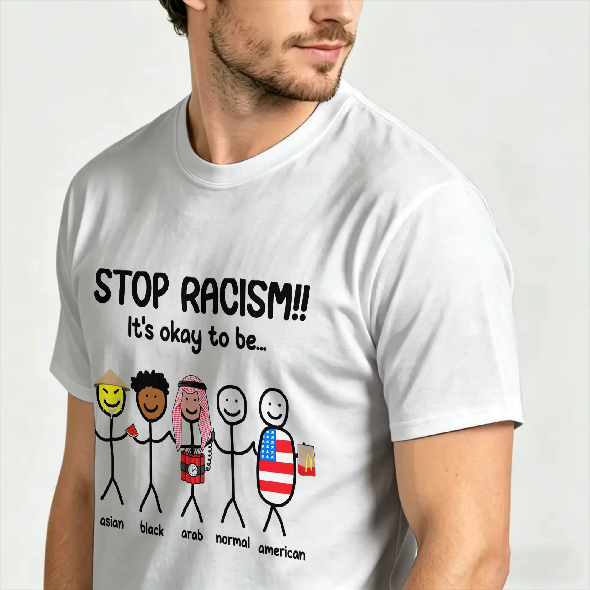 T-shirts Stop Racism It's Okay To Be Asian