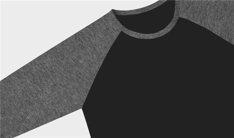 T-shirt à manches trois-quarts pour hommes