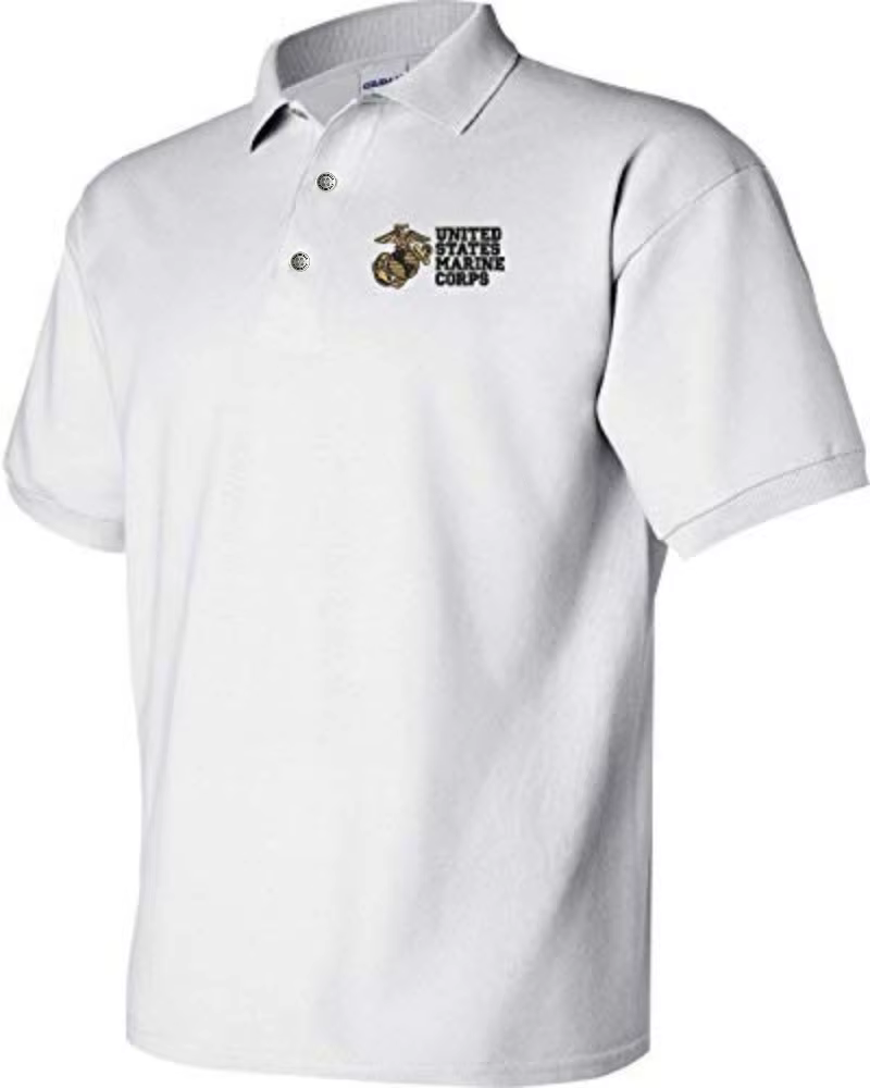 Polo du Corps des Marines des États-Unis 2026 – Nouvelle collection été – T-shirt vintage respirant et anti-transpiration – Streetwear décontracté et ample