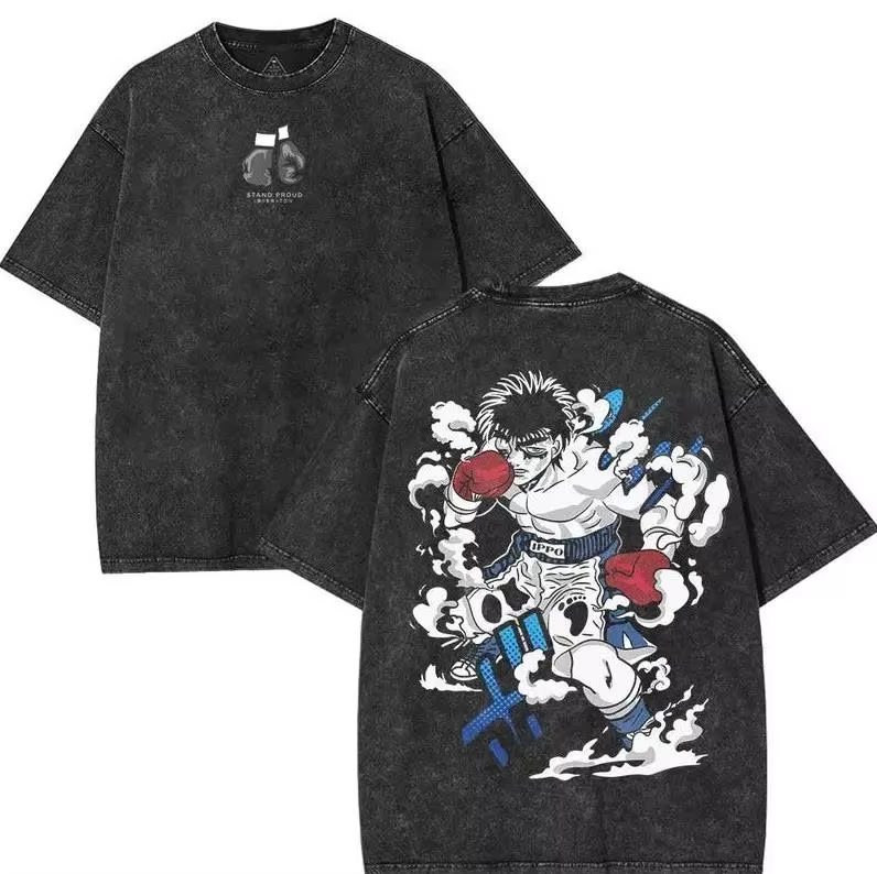 Ippo Makunouchi T-shirt graphique Anime
