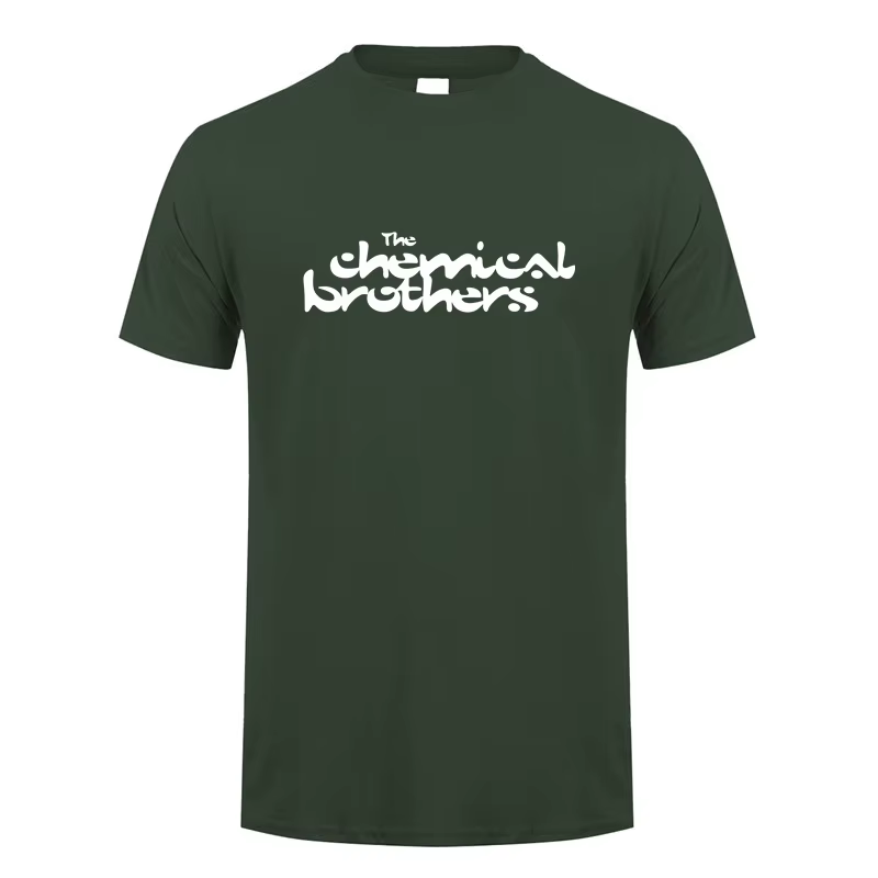 Les frères chimiques T-shirt drôle unisexe graphique été nouveaux hommes coton à manches courtes t-shirts col rond