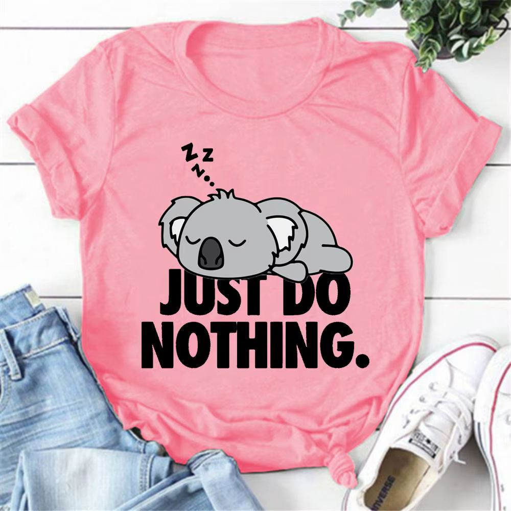 T-shirt manches courtes col rond femme