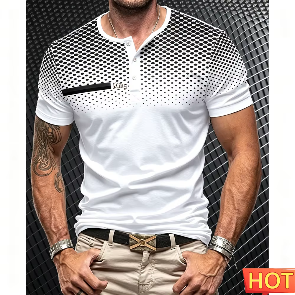 T-shirt pour homme, manches courtes