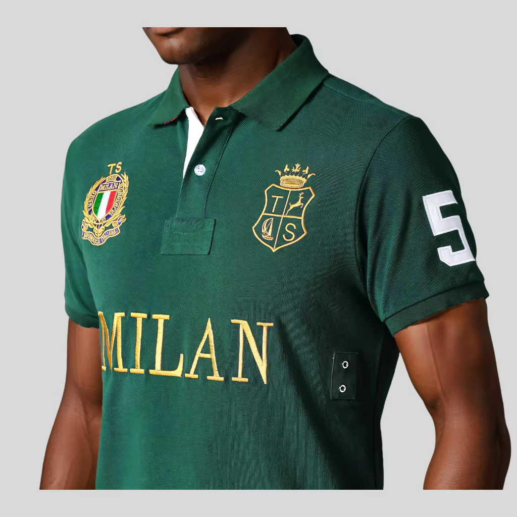 Polo en coton de haute qualité pour hommes