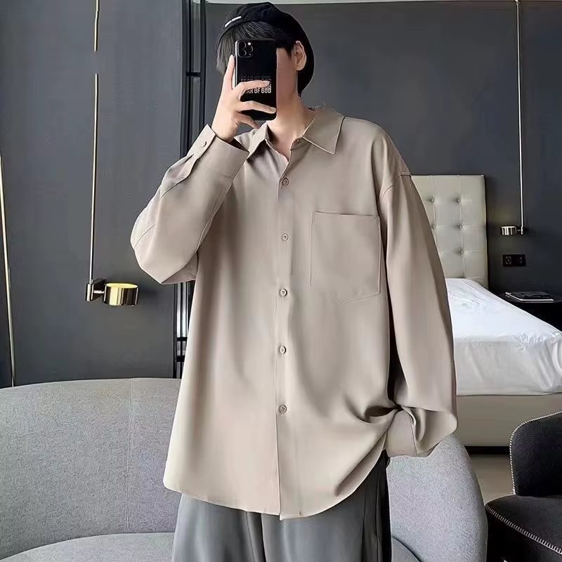Chemise polyvalente à manches longues pour hommes