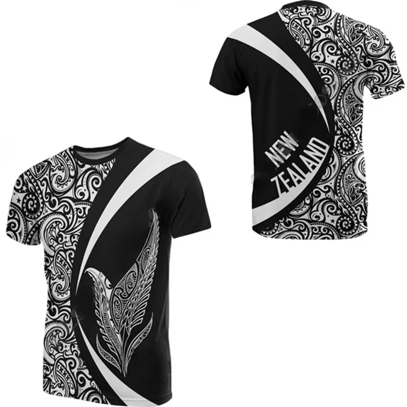 T-shirt à manches courtes et col rond pour hommes