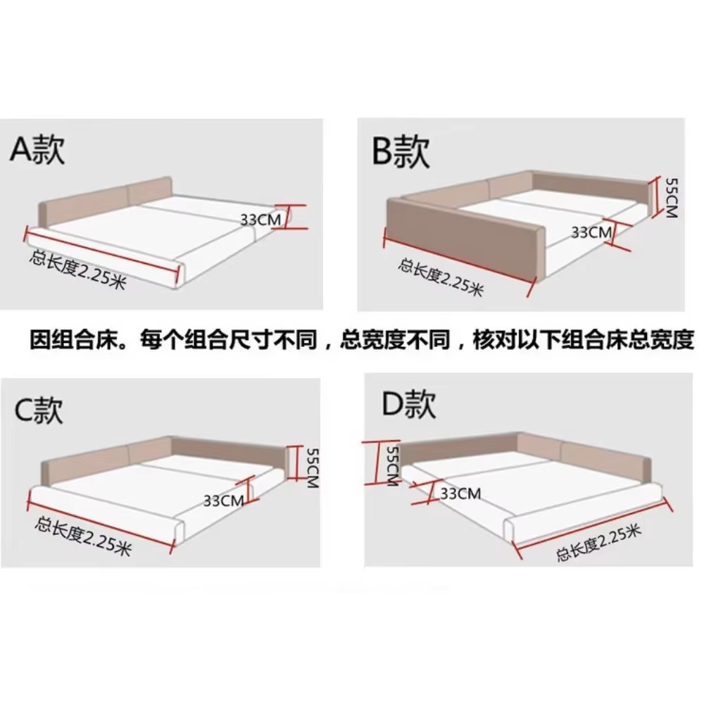 Chambre Unique lit esthétique moderne tête de lit Double enfants lit dormir 180x200 Muebles Para dortoir accessoires pour la maison