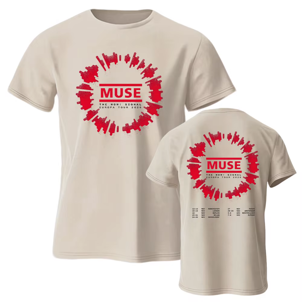 MUSE The Wow! T-shirt Signal Tour unisexe