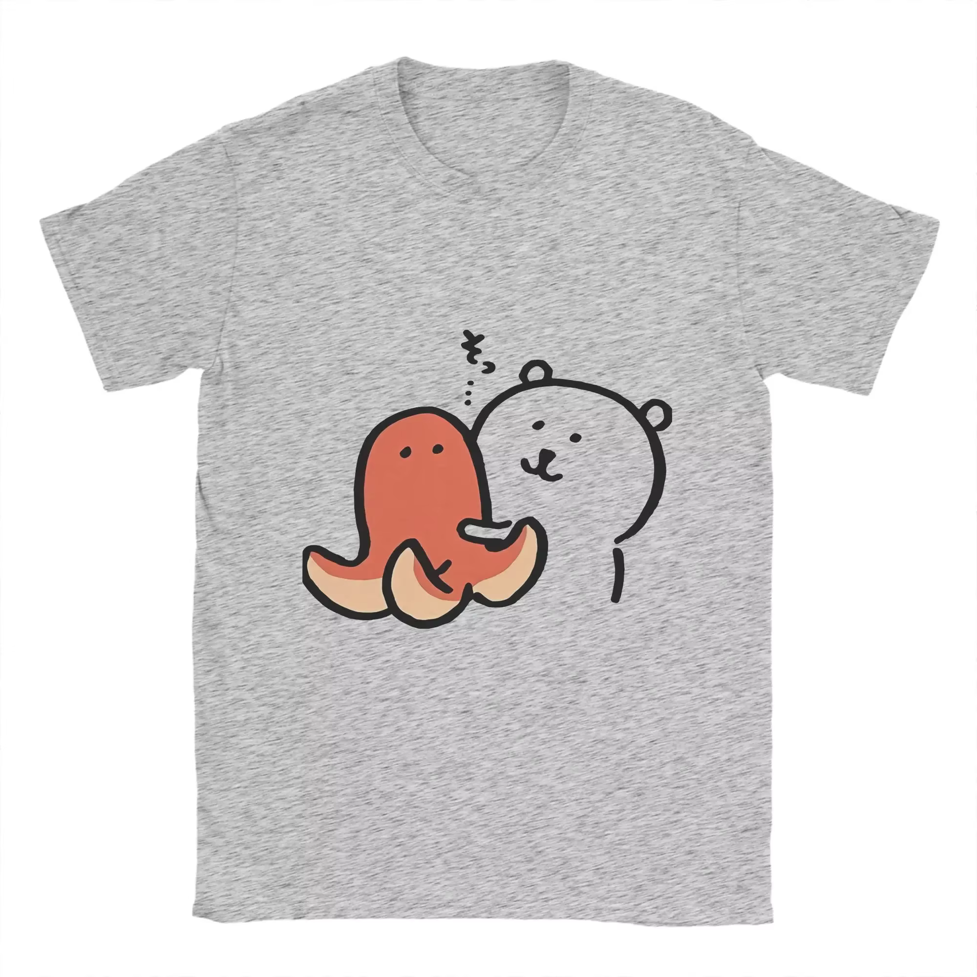 Blague ours imprimé t-shirt pour femmes été Vintage t-shirts col rond Hip Hop