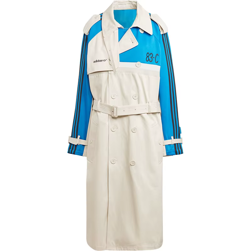 Veste longue de sport à capuche pour homme Adidas Trefoil authentique IA2466