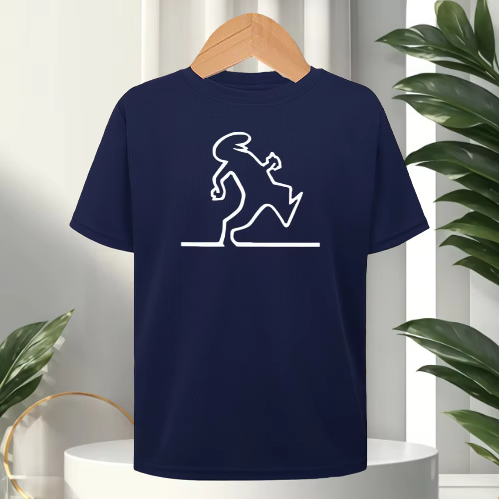 La Linea The Line Osvaldo Cavandoli T-shirt pour hommes et femmes