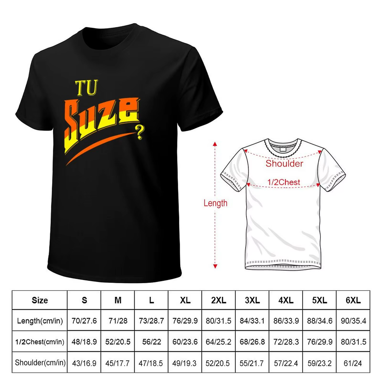 Vous suze T-Shirt classique vintage anime chemise été 2025