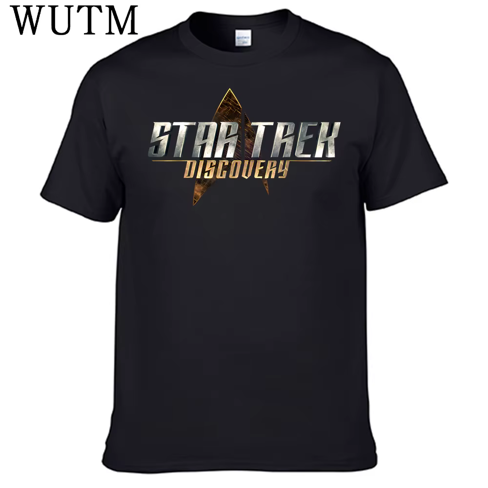 T-shirt étoiles Treks pour hommes, 100% coton