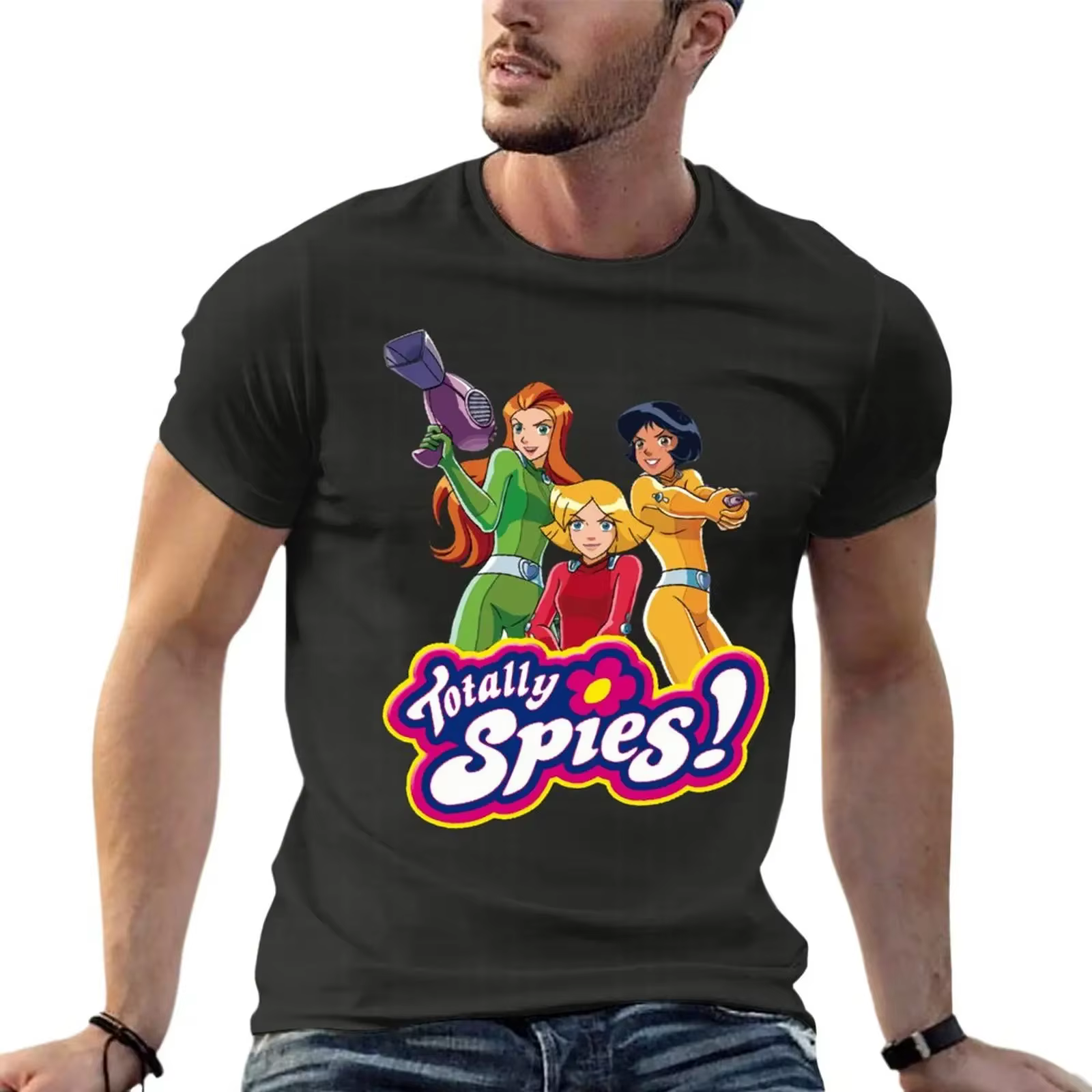 Totally Spies Respzed T Shirt pour Homme
