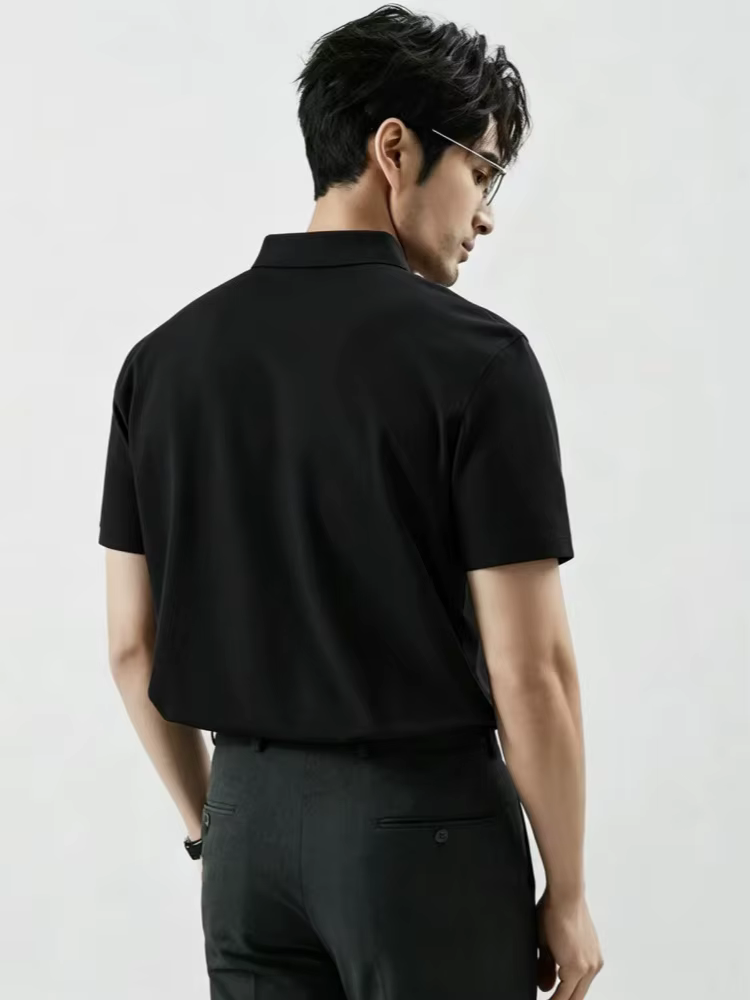 Polo brodé Paul Pony de marque haut de gamme