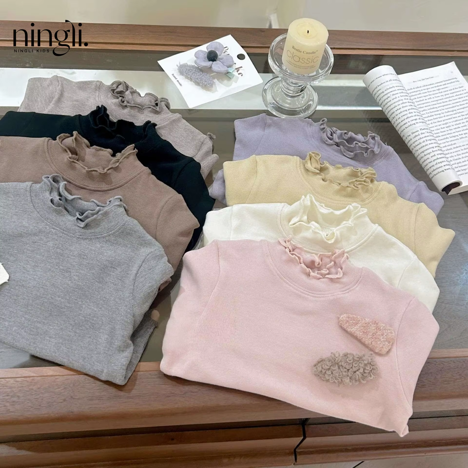 T-shirt à manches longues pour filles