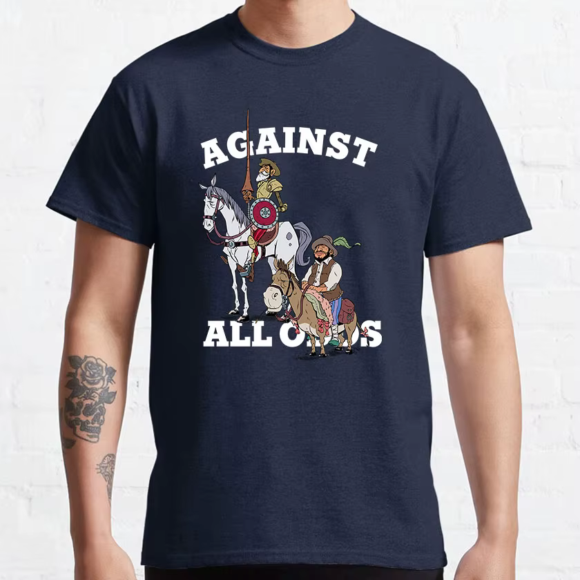 T-shirt humoristique imprimé de la littérature espagnole