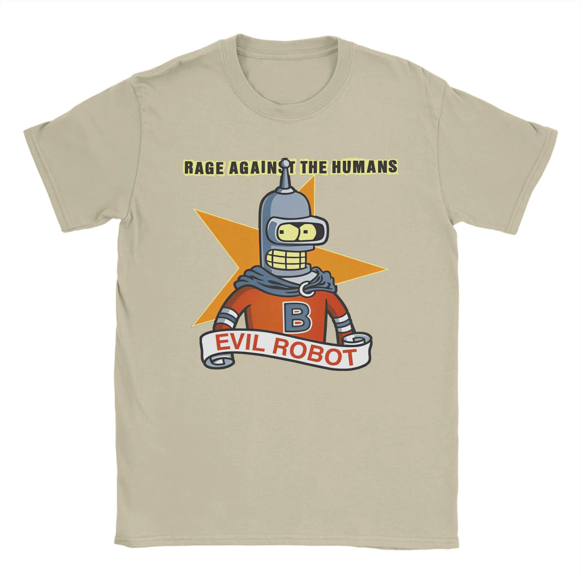 B-bender f-futamas t-shirt plage meme coton T-Shirts pour homme Harajuku