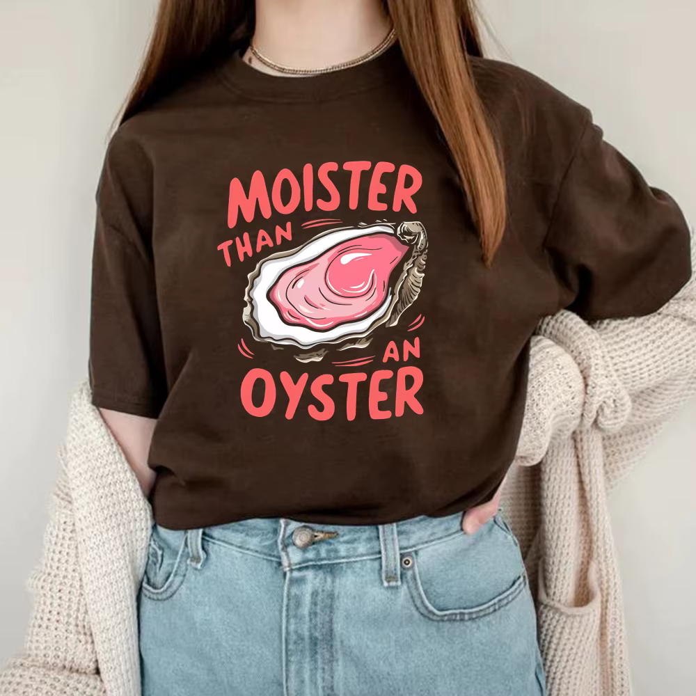 MOISTER STORAN-T-shirt rétro humoristique