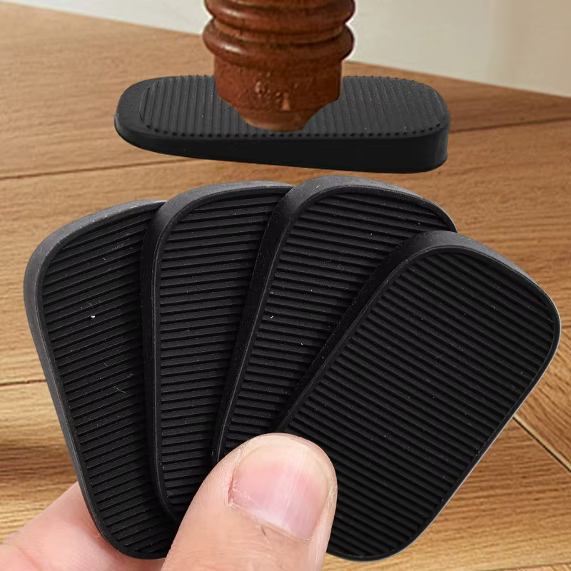 40/4x niveleurs de meubles coussinets de sol flexibles en caoutchouc réglables en hauteur pour pieds de nivellement Stable Table chaise canapé armoire jambes tapis