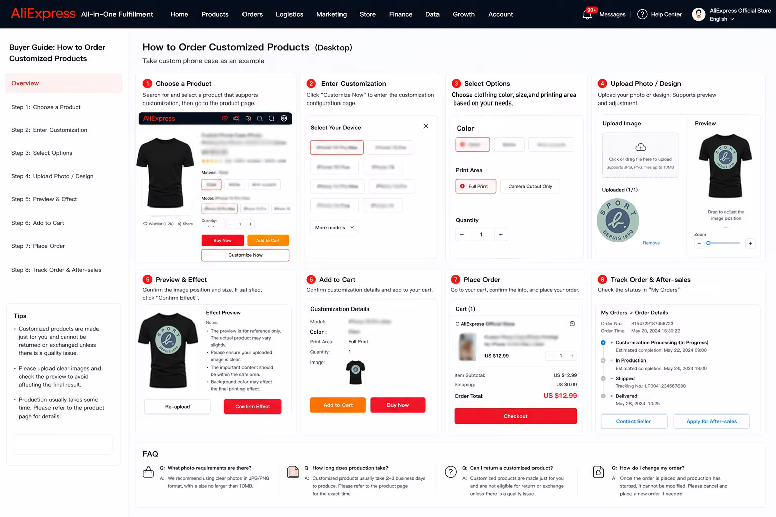 T-shirt personnalisé en 21 couleurs