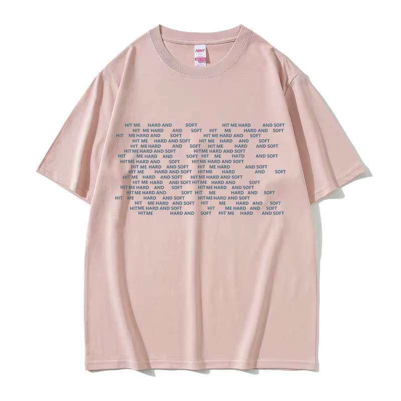 T-shirt Hit Me Hard and Soft pour hommes et femmes