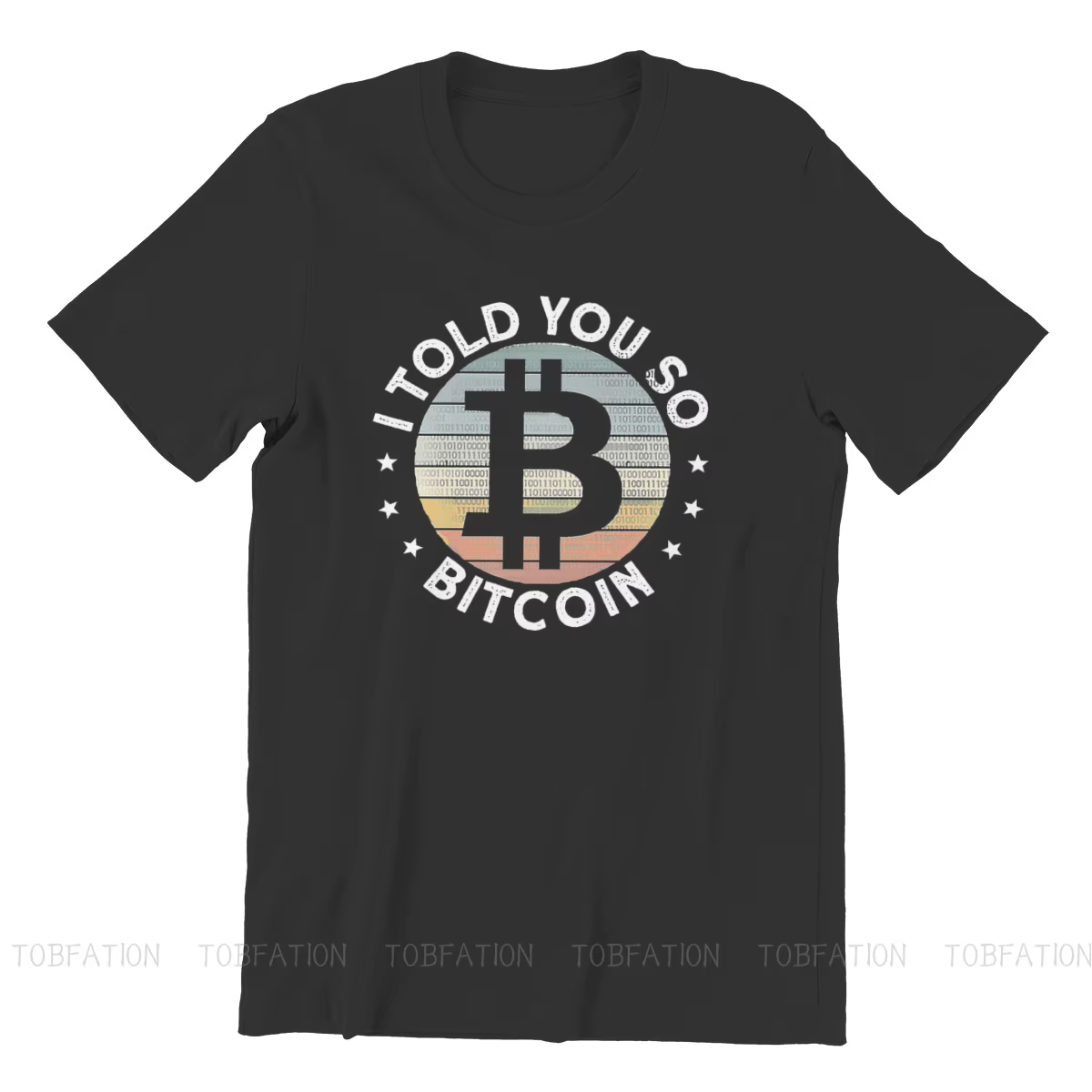 T-shirt col rond pour hommes
