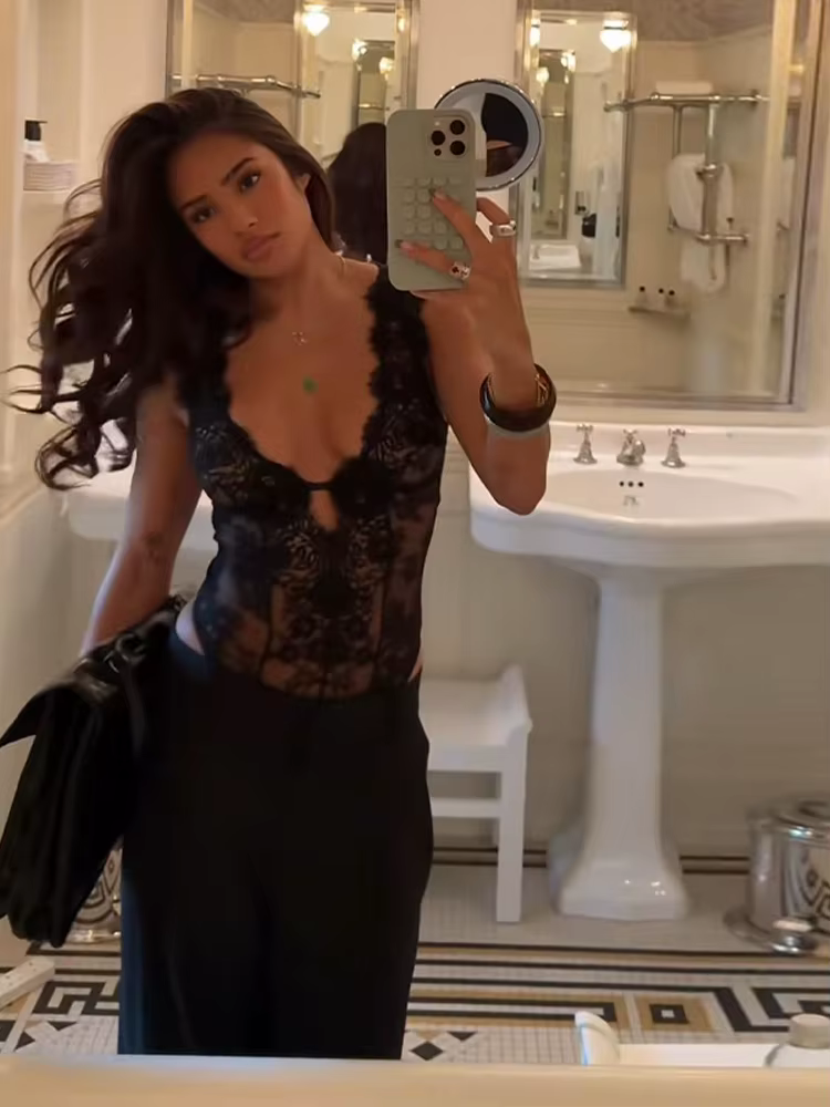 Nouveau Top Chic Femme Sans Manches