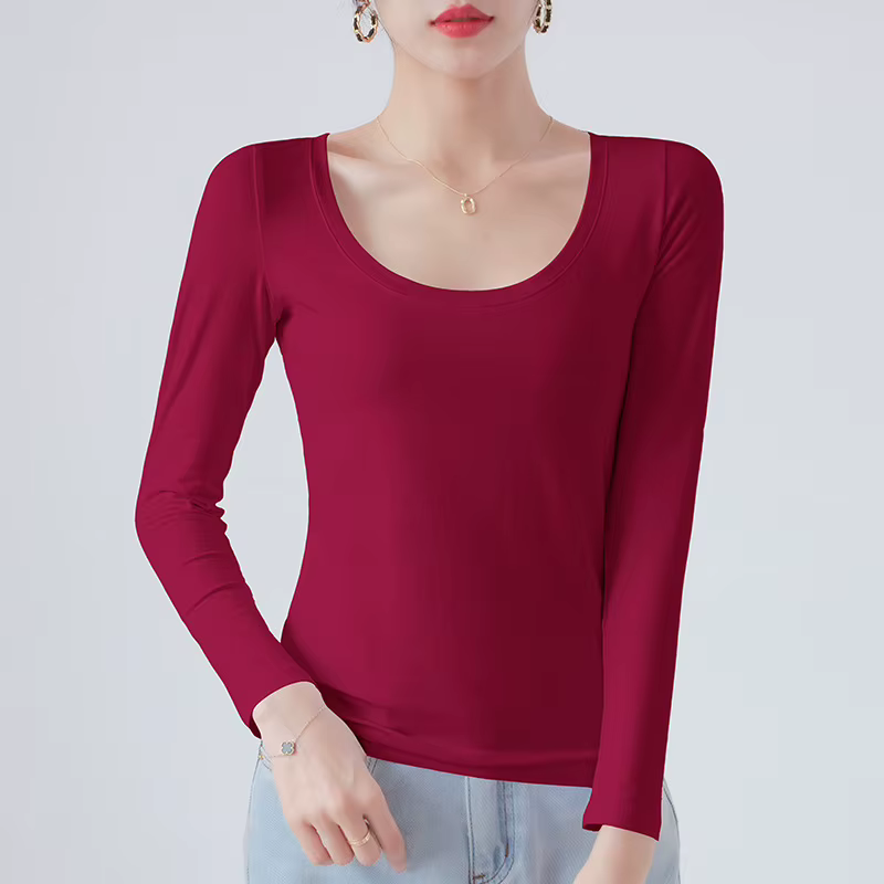 MRMT 2026 Nouveau T-shirt en coton pour femme à manches longues