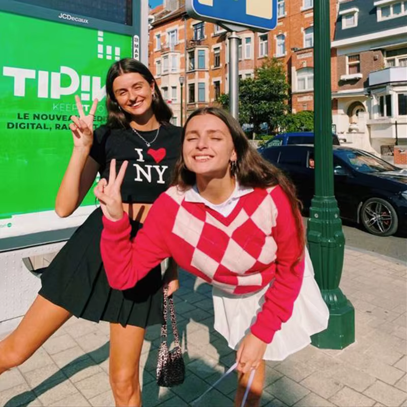 T-shirt à manches courtes pour femmes