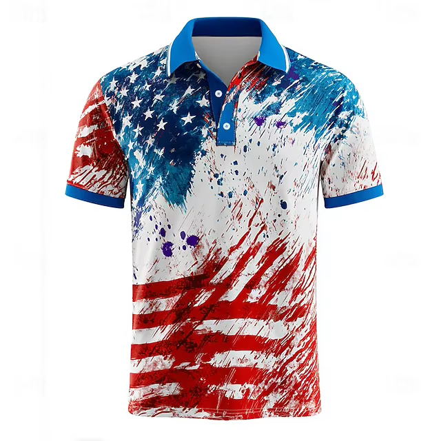 Polo Homme USA 250e Anniversaire Manches Courtes – Chemises