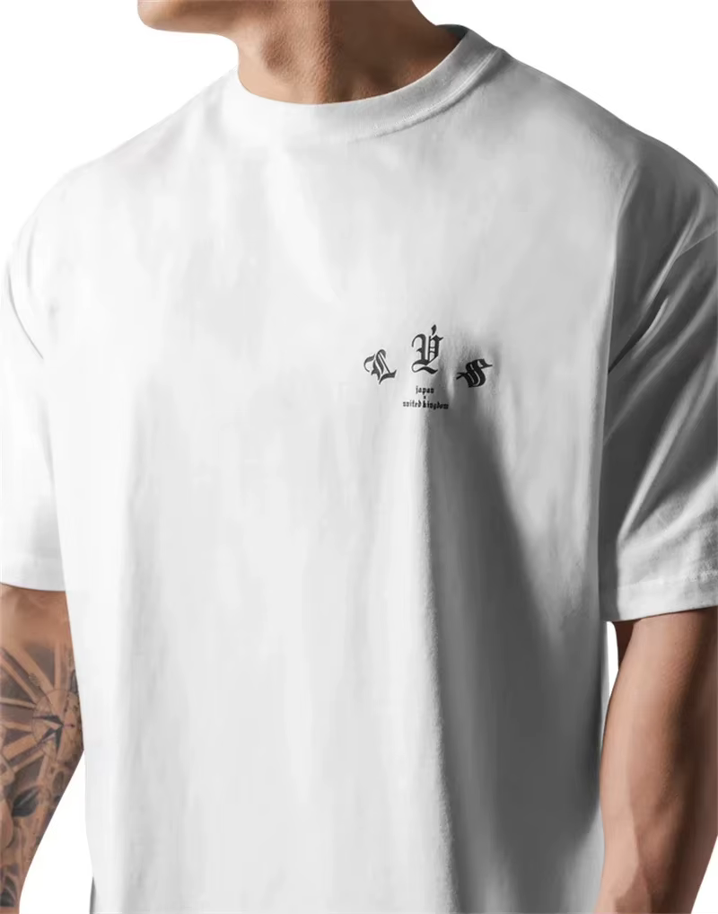CircFT-T-Shirt à Manches Courtes en Coton pour Homme