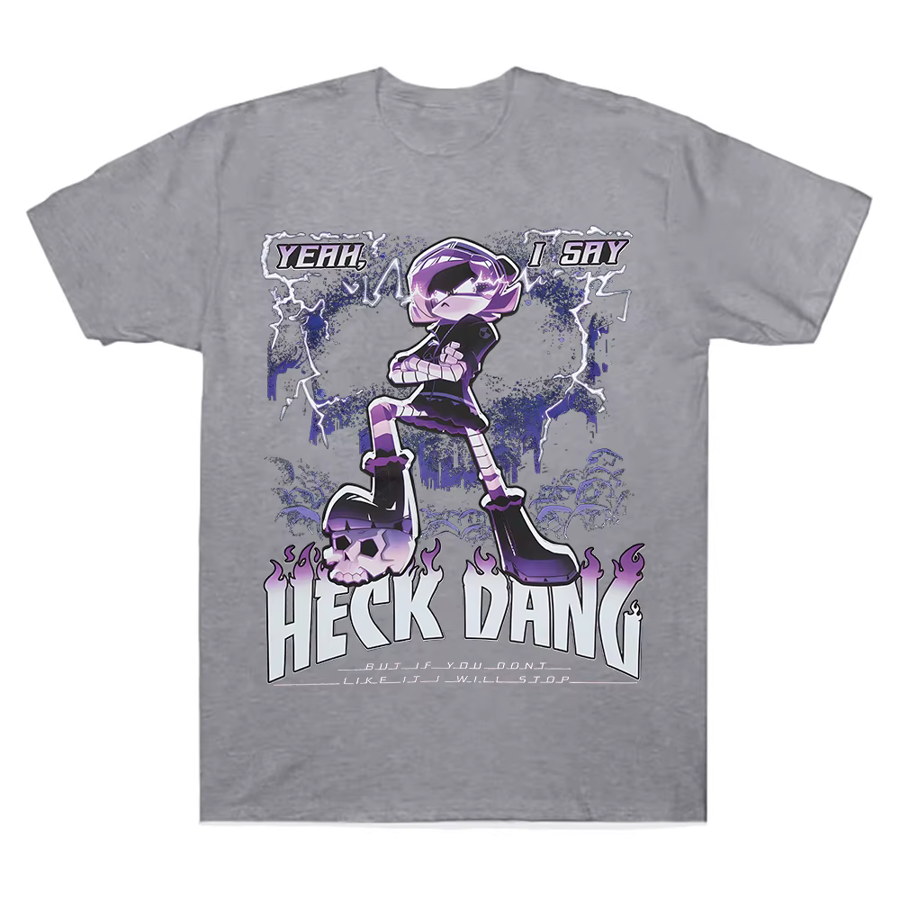 Meurtre Drones Uzi T-shirts unisexe Y2K couverture en coton Manga rétro imprimé lâche Streetwear femmes hommes Hip Hop