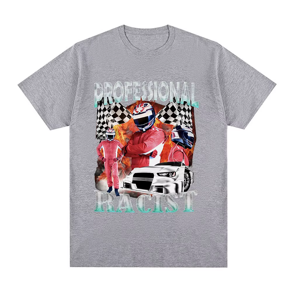 T-Shirt graphique de course professionnelle drôle Racing Meme hommes mode Vintage manches courtes T-shirts 100% coton