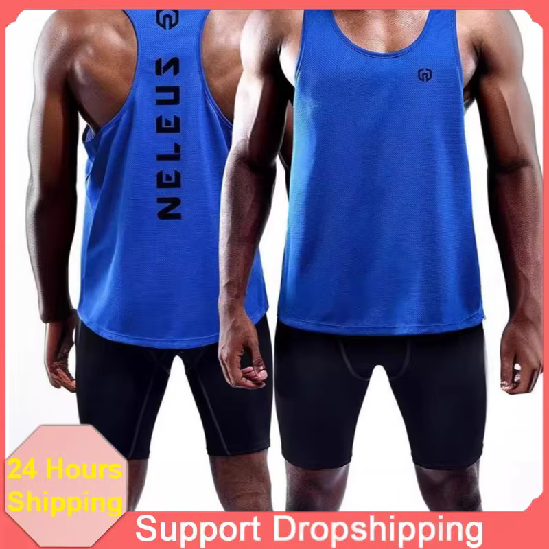 Nouveaux hommes adultes femmes en cours d'exécution chemises en plein air serré débardeur de gymnastique Fitness sans manches T-shirts Sport exercice basket-ball gilet vêtements