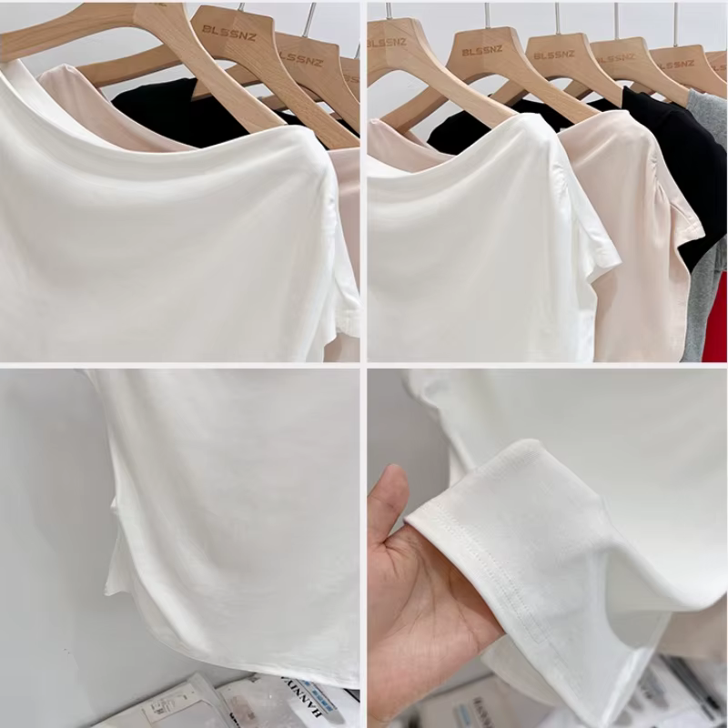 AOSSVIAO T-shirt d'été 2026 pour femme